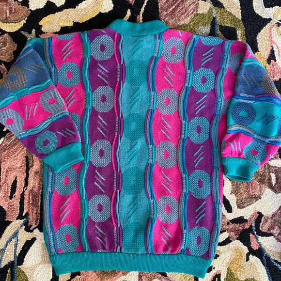 Vintage Wool Sweater Lot Bundle (3) - COOGI, Nils, Obermeyer Sport - Picture 4 of 16